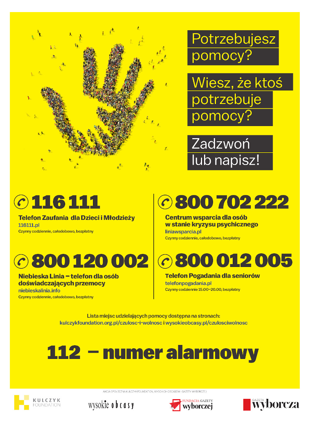 Plakat kolor małe