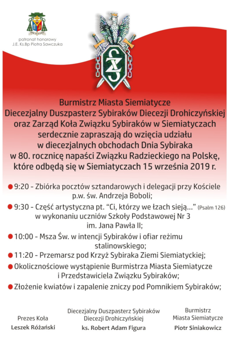 Dzień sybiraka 2019x