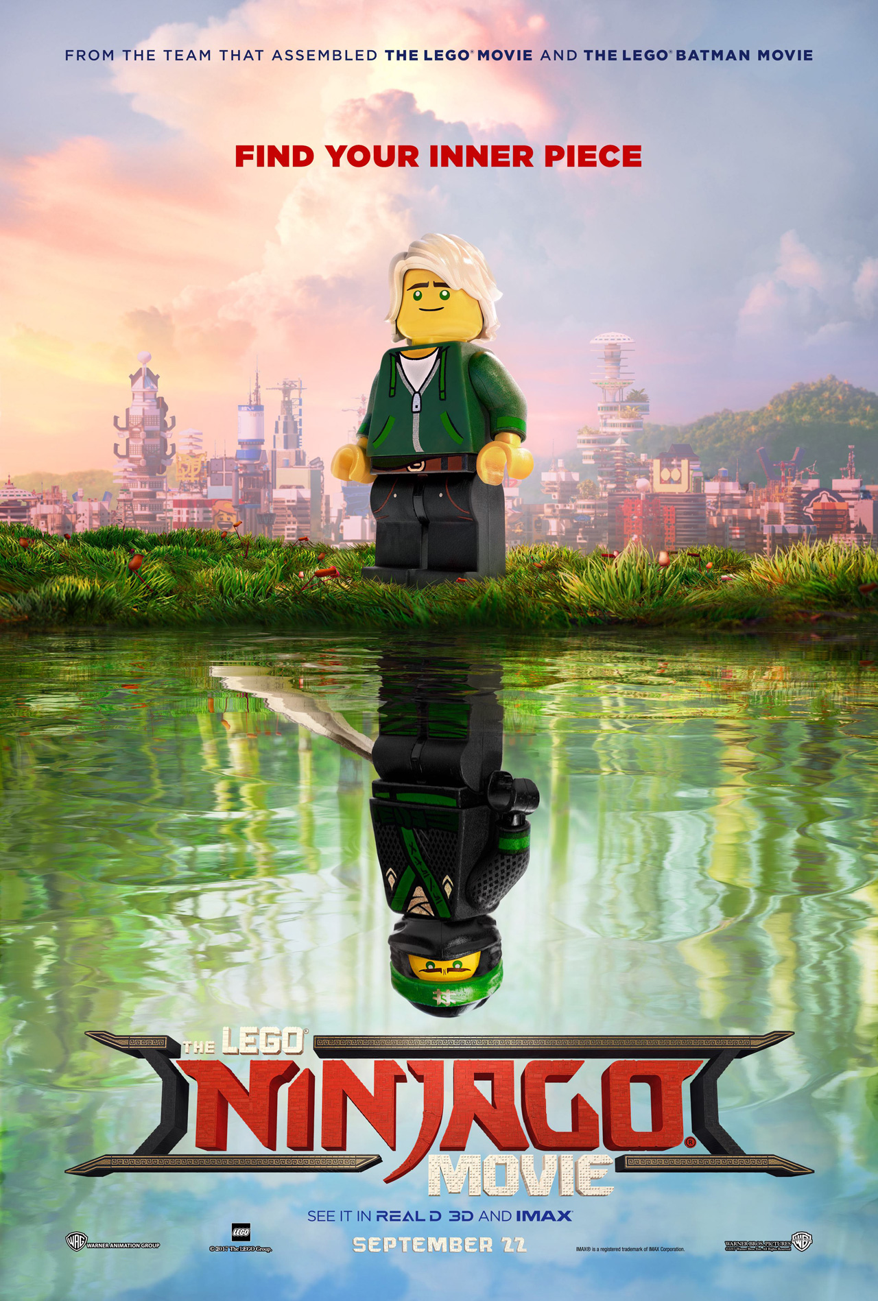 LEGO NINJAGO FILM plakat