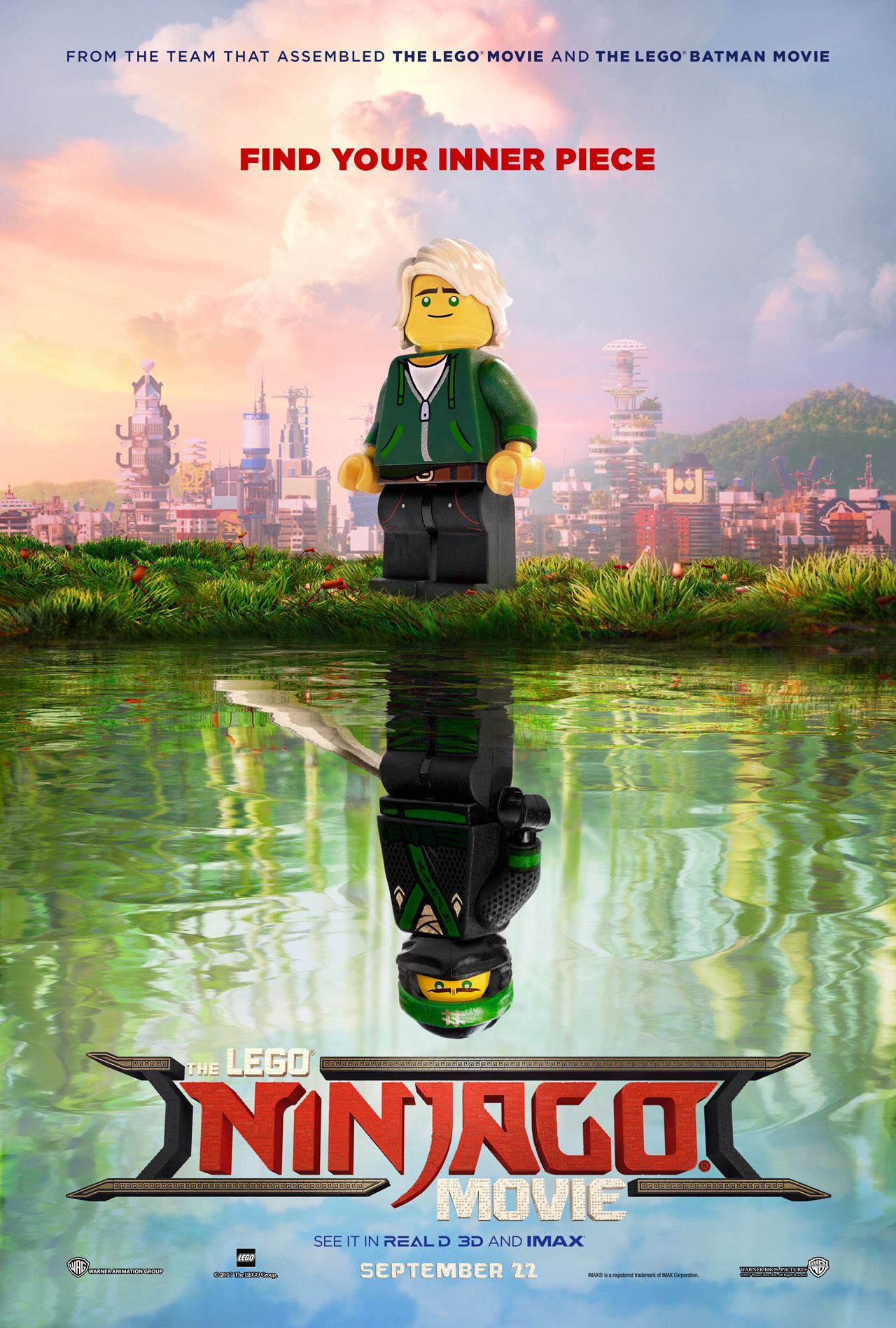 LEGO NINJAGO FILM plakat