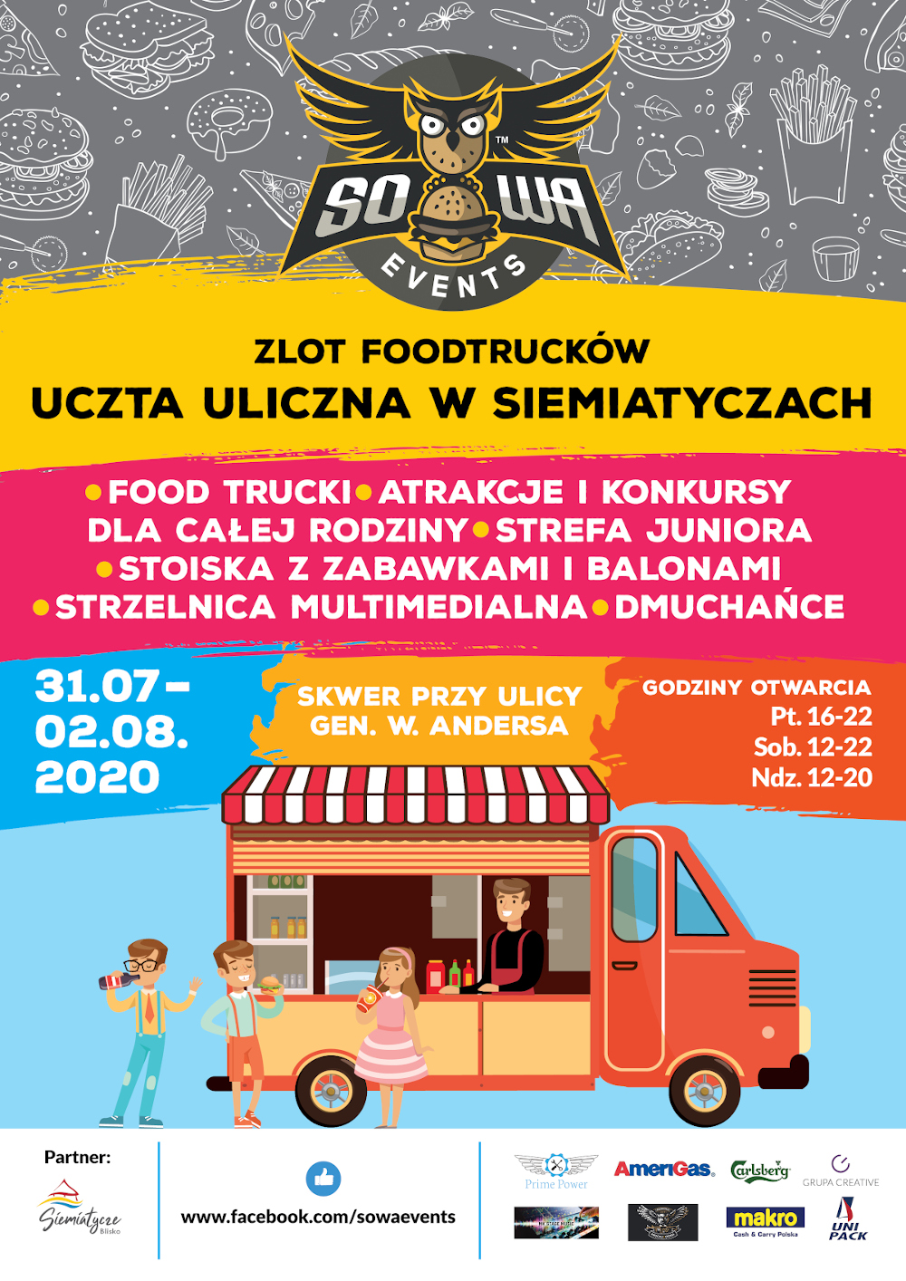 SOWA EVENTS plakat siemiatyczex