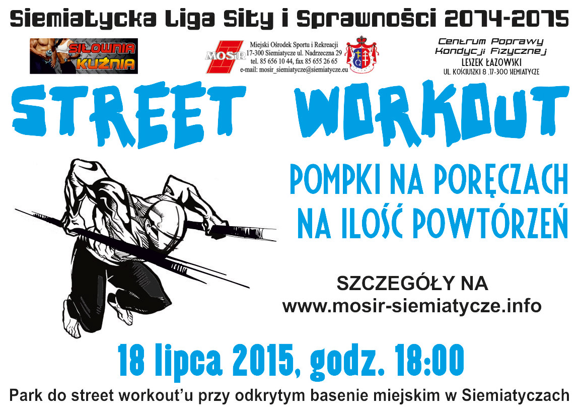 street workout pompki na poreczach 2015